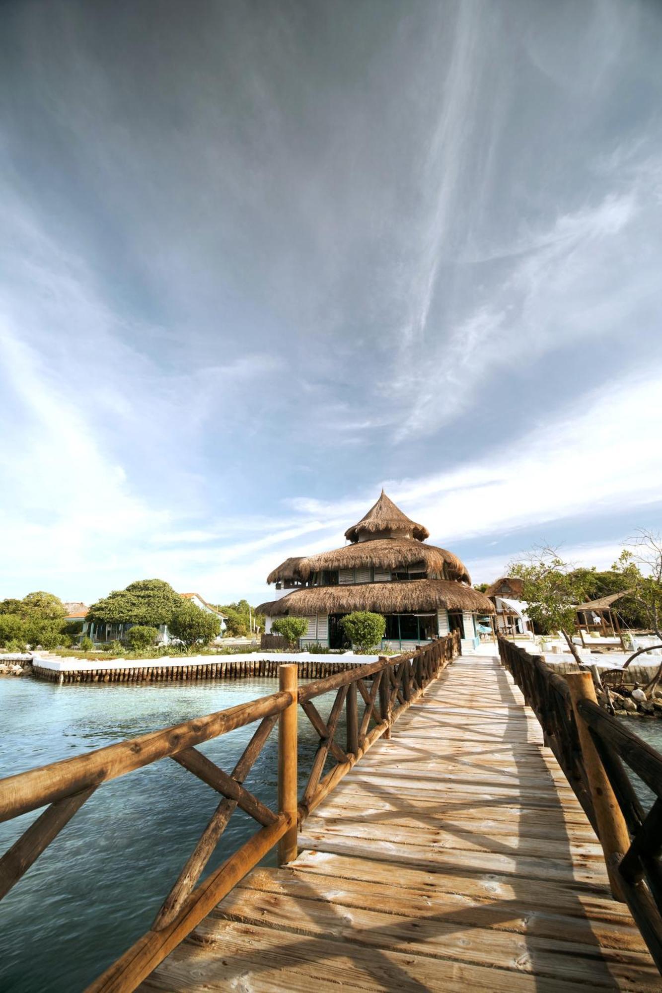 El Embrujo Tintipan Hotel Tintipan Island Bagian luar foto